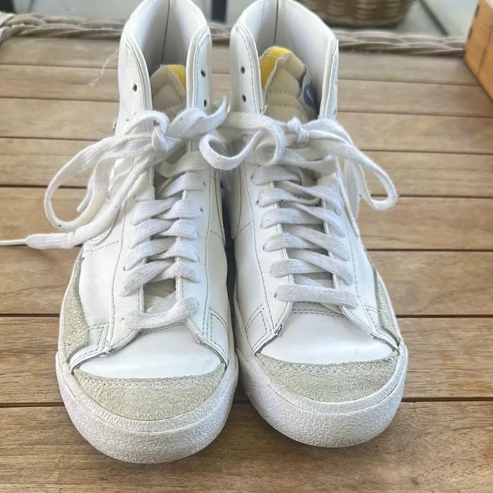 Nike White Hyper Royal Black Women’s Sneaker 6
